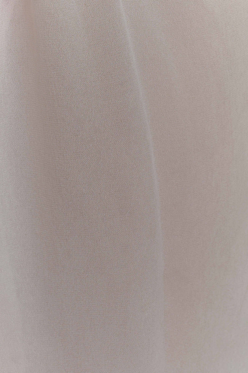 Tonya Sheer Straight Leg Pant - Ivory