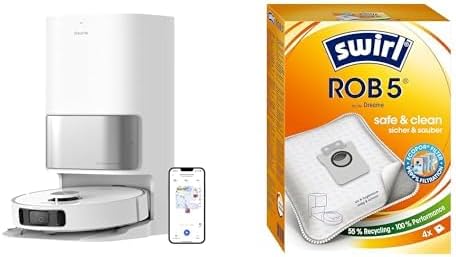 dreame L10s Ultra Gen 2 Saugroboter mit Wischfunktion,MopExtend™ RoboSwing-Technologie, 10.000 Pa Vormax™-Saugkraft, Haustiermodus, vollautomatischer Basisstation,vielseitiger Teppichreinigung
