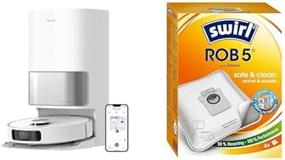 dreame L10s Ultra Gen 2 Saugroboter mit Wischfunktion,MopExtend™ RoboSwing-Technologie, 10.000 Pa Vormax™-Saugkraft, Haustiermodus, vollautomatischer Basisstation,vielseitiger Teppichreinigung