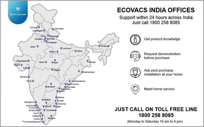 ECOVACS DEEBOT X8 PRO Omni Saugroboter mit Wischfunktion, OZMO Roller mit kontinuierliches Wischen & Selbstreinigung, 18.000 Pa, 12-in-1 Station, 40–75 °C Heißwasser-Moppreinigung, YIKO-GPT