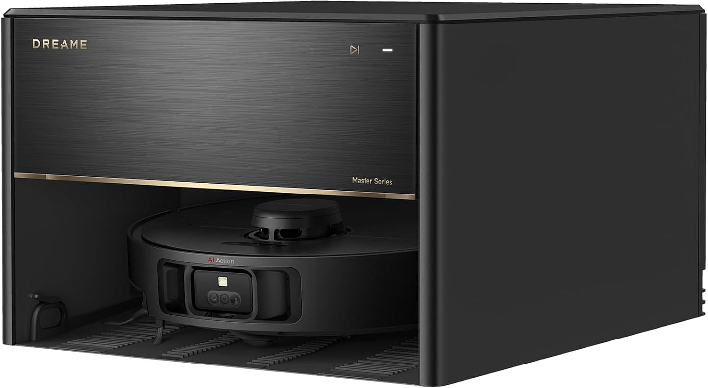 dreame X50 Ultra Complete Saugroboter mit Wischfunktion,20.000Pa Saugkraft,6 cm Hindernisfreiheit, mit Wischfunktion&Hebarem Wischmopp,KI-Hindernisvermeidung und 360° Navigation