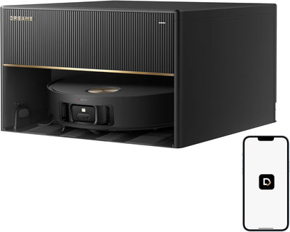 dreame X50 Ultra Complete Saugroboter mit Wischfunktion,20.000Pa Saugkraft,6 cm Hindernisfreiheit, mit Wischfunktion&Hebarem Wischmopp,KI-Hindernisvermeidung und 360° Navigation