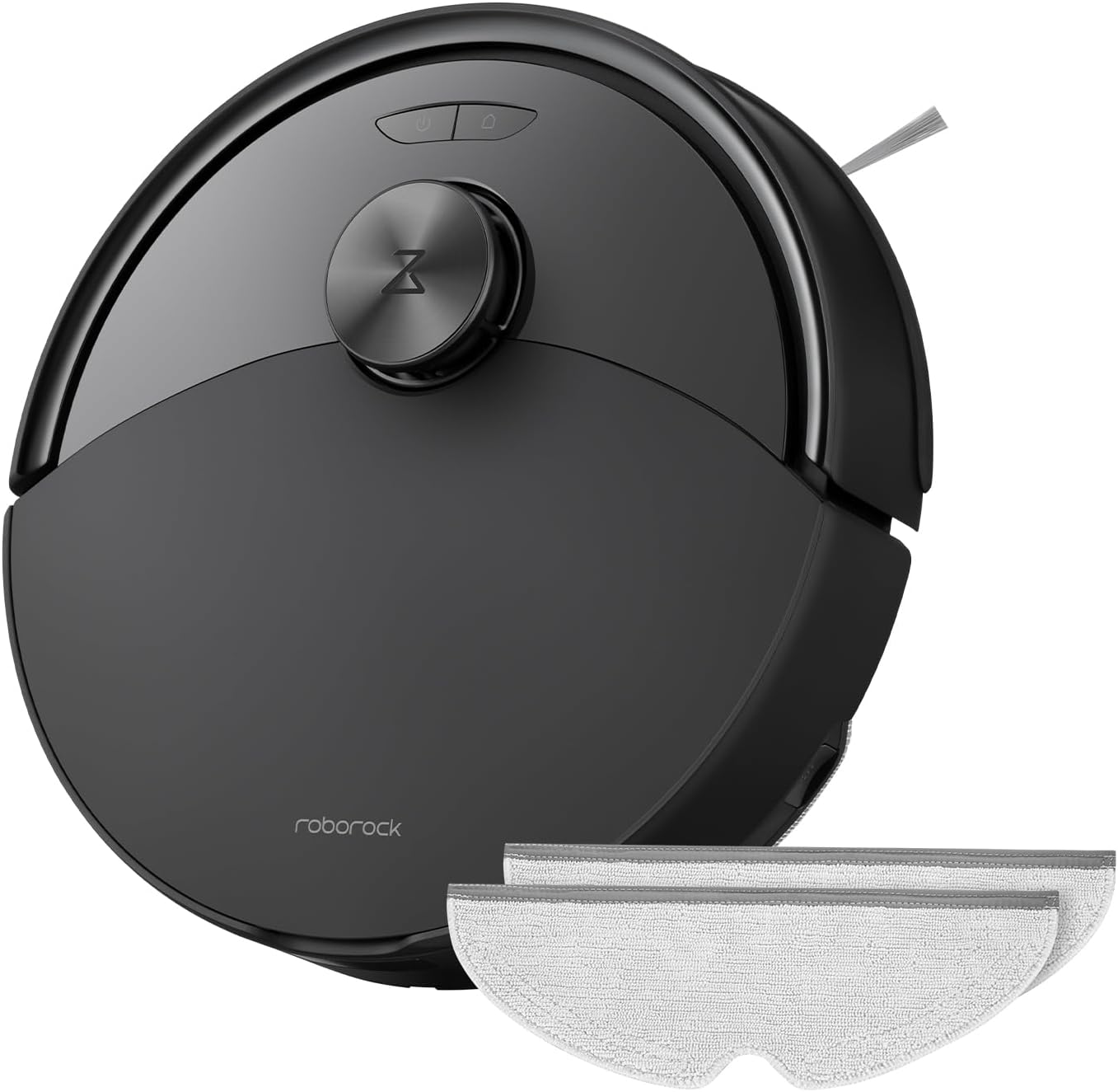 roborock Q10 S5 Saugroboter mit Wischfunktion, 10.000 Pa HyperForce Saugkraft, Dual Anti-Tangle System, Auto Lifting Mopping, Ideal für Tierhaare, Teppiche, Hartböden (Schwarz)