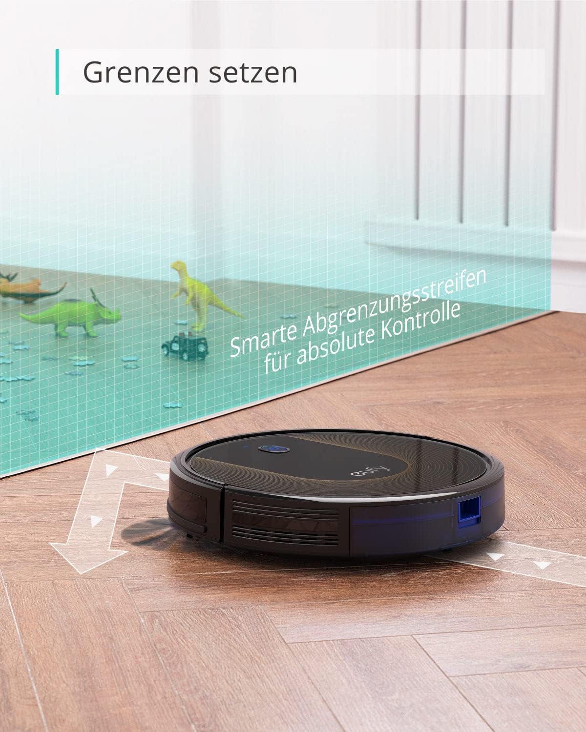 eufy Saugroboter Omni C20 mit All-in-One-Station,Auto-Entleerung, Auto-Wasch- und Trocknungsfunktion, 7.000Pa, 8,5cm Design, Staubsauger Roboter mit Wischfunktion,Kindersicherung