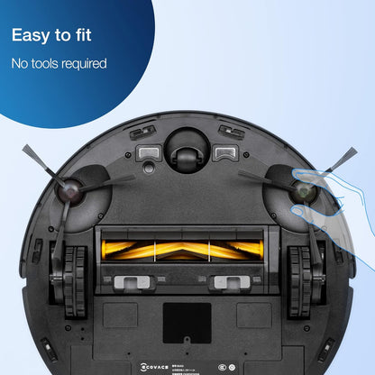 ECOVACS DEEBOT X8 PRO Omni Saugroboter mit Wischfunktion, OZMO Roller mit kontinuierliches Wischen & Selbstreinigung, 18.000 Pa, 12-in-1 Station, 40–75 °C Heißwasser-Moppreinigung, YIKO-GPT