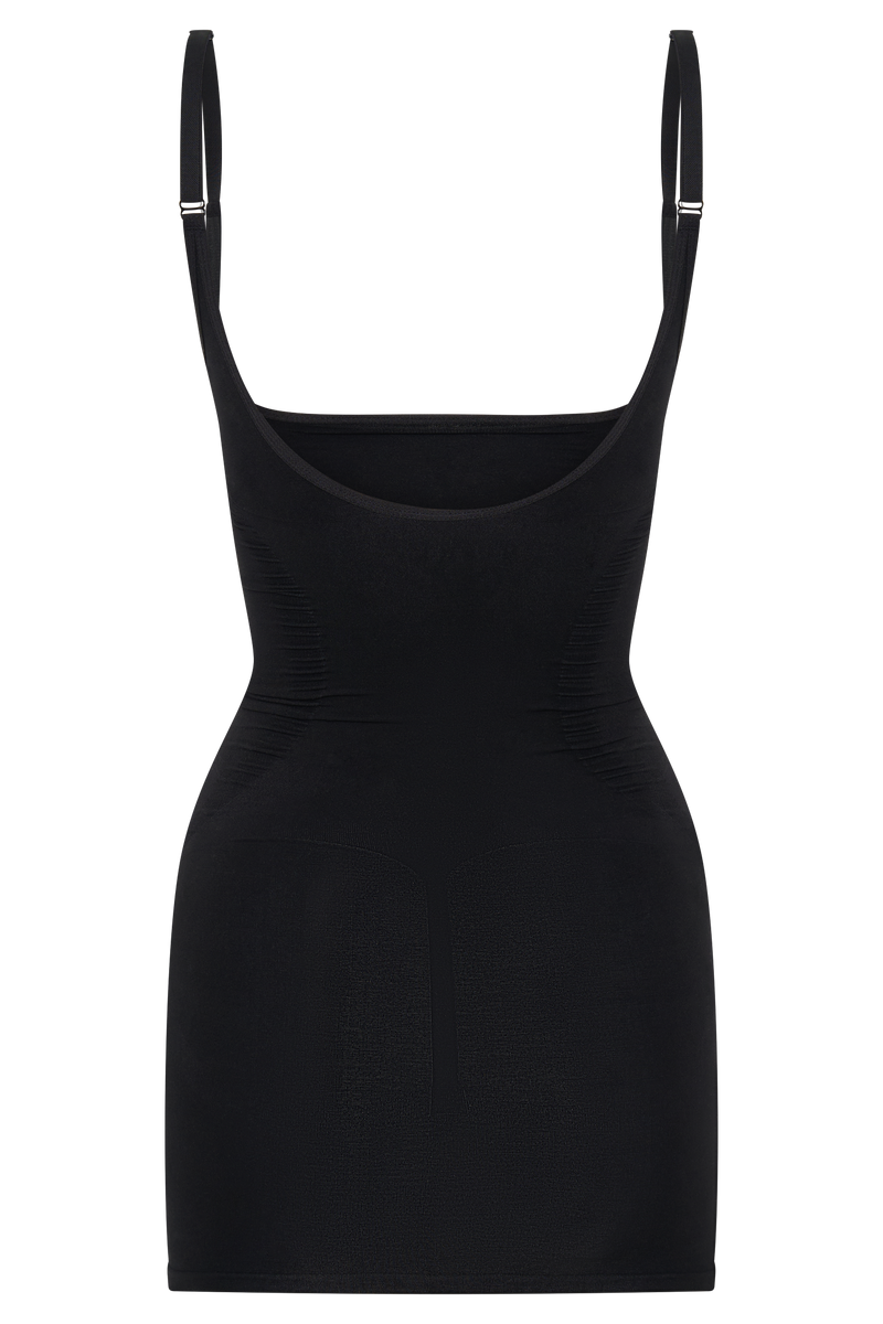 Jocelyn Backless Shapewear Mini Dress - Black