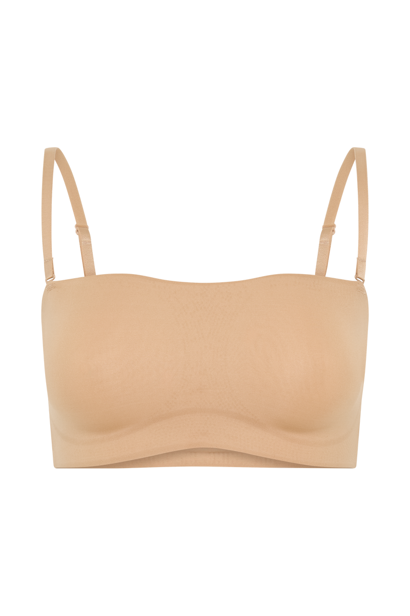 Joanna Strapless Shapewear Bra - Beige