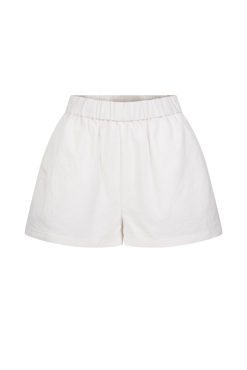 Annalee Cotton Shorts - White