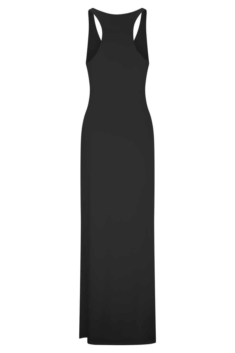 Ellerie Longline Racerback Top - Black
