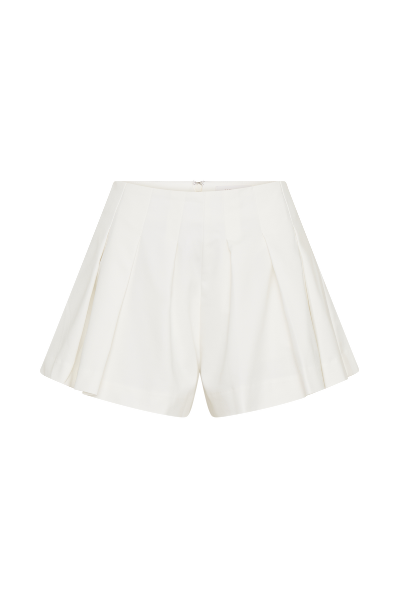 Issy Cotton Shorts - White