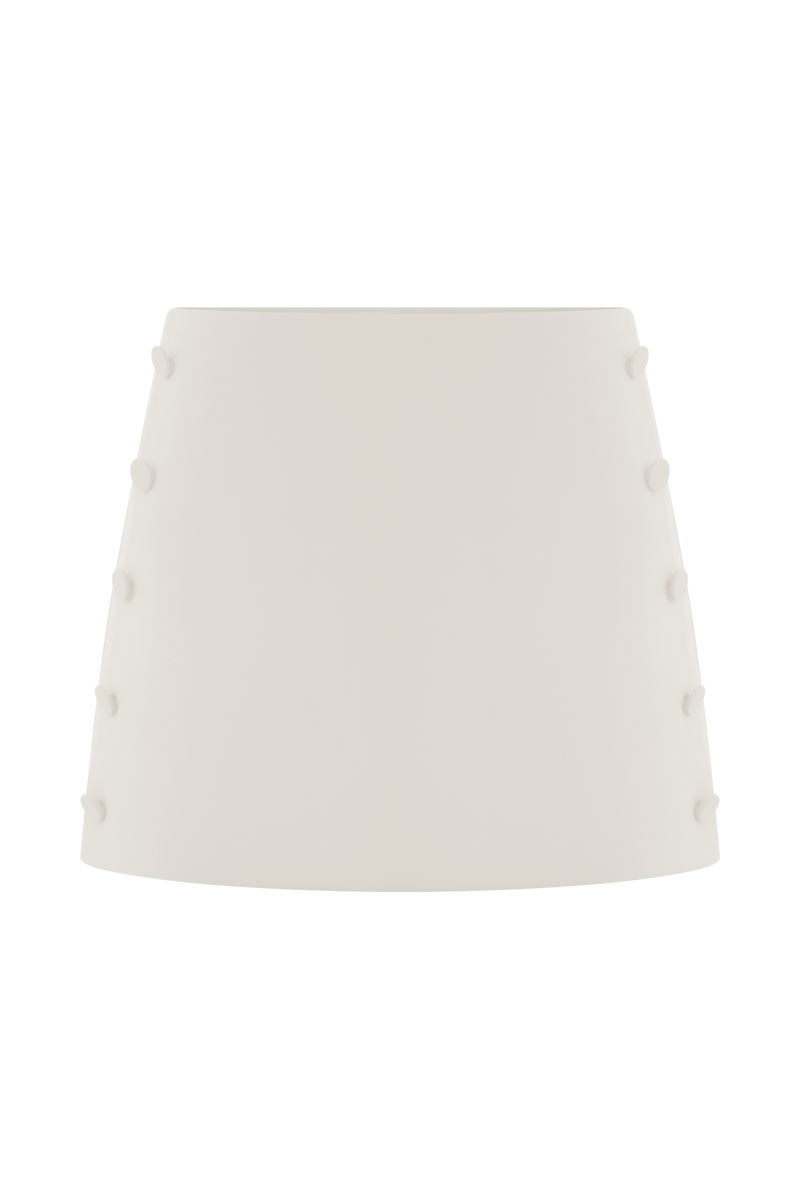 Jaime Suiting Mini Skort - Ivory