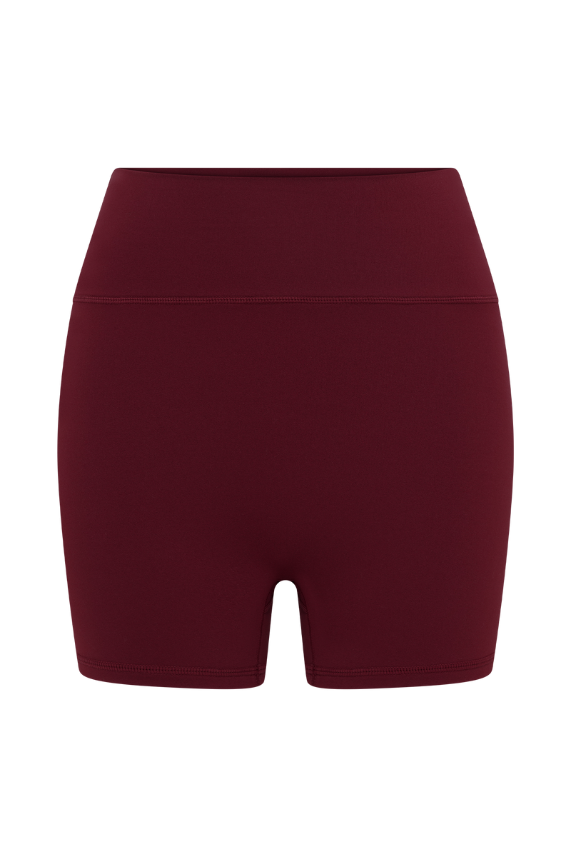 Orion Active Bike Shorts - Burgundy