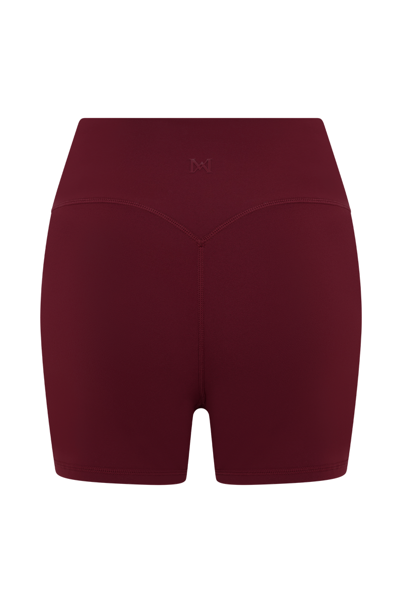 Orion Active Bike Shorts - Burgundy